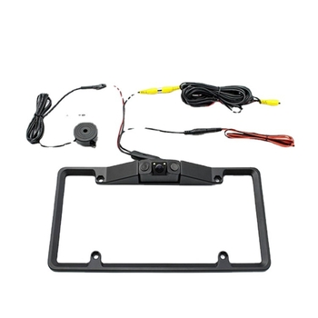 Камера за рамка на регистрационния номер за задно виждане – Sky Eye 0722, 12V, резолюция 628×582, Nmade видео сигнал, пластмасов корпус