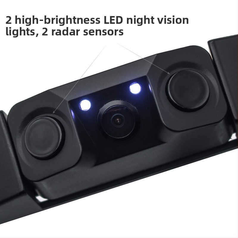 Kamera do rámu poznávacej značky – Sky Eye 0722, 12V, rozlíšenie 628x582, Nmade video signál, plastové púzdro