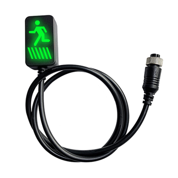 Radar iluminat pentru mers înapoi pentru camioane – 12V, model 001, 1 sondă, avertizare sonoră, potrivit pentru camioane mari, semiremorci, stivuitoare, excavatoare, autobuze