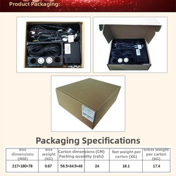 Aklųjų zonų stebėjimo sistema su eismo juostos keitimo pagalba ir radaro įspėjimu, suderinta su galiniu veidrodžiu — 2 jutikliai, 12V, buzzer pranešimas, atbulinės eigos radaras