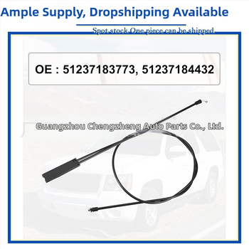Kabel za bravu poklopca motora za BMW F10/F07/F01 — 12V, 4 sonde, glasovno upozorenje