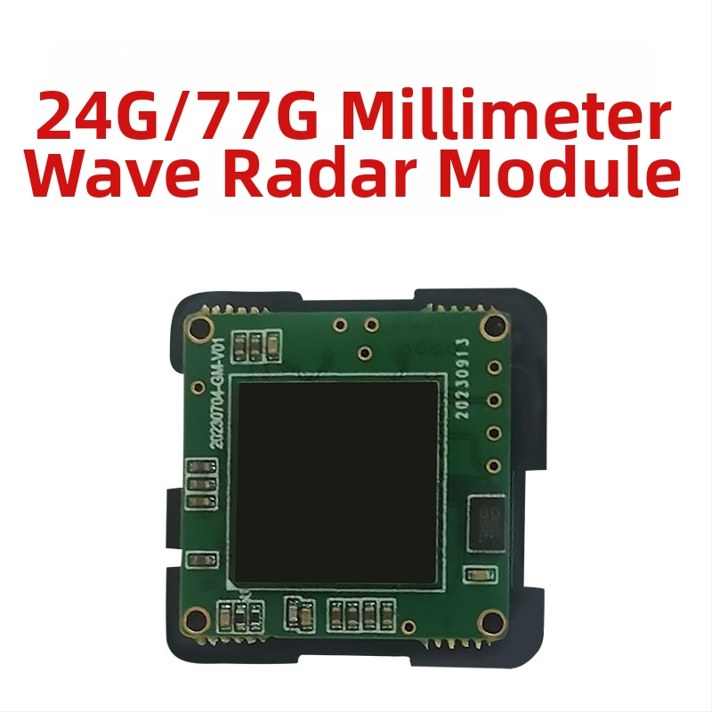 Motociklo slėptų zonų stebėjimo milimetro bangų radaras — Modelis 2408, 12V, LED ekranas, Detekcijos diapazonas 35-55 m, Garsinis signalas
