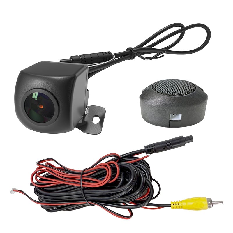 AI intelligens tolató kamera hangriasztással és radarral – 170° látószög, 1280x720 AHD, 12V, 270 g