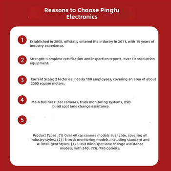 Aklās zonas uzraudzības sistēma ar joslas maiņas atbalstu un milimetru viļņu radaru (10 m detekcijas diapazons, atpakaļskata spogulī displejs, 12V barošana, gaismas un skaņas signāls, -30°C līdz 80°C)