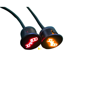 LED3 speciális lencsés fény – Modell YH-LED, 12V tápegység, detektálási tartomány 10 m, LED kijelző