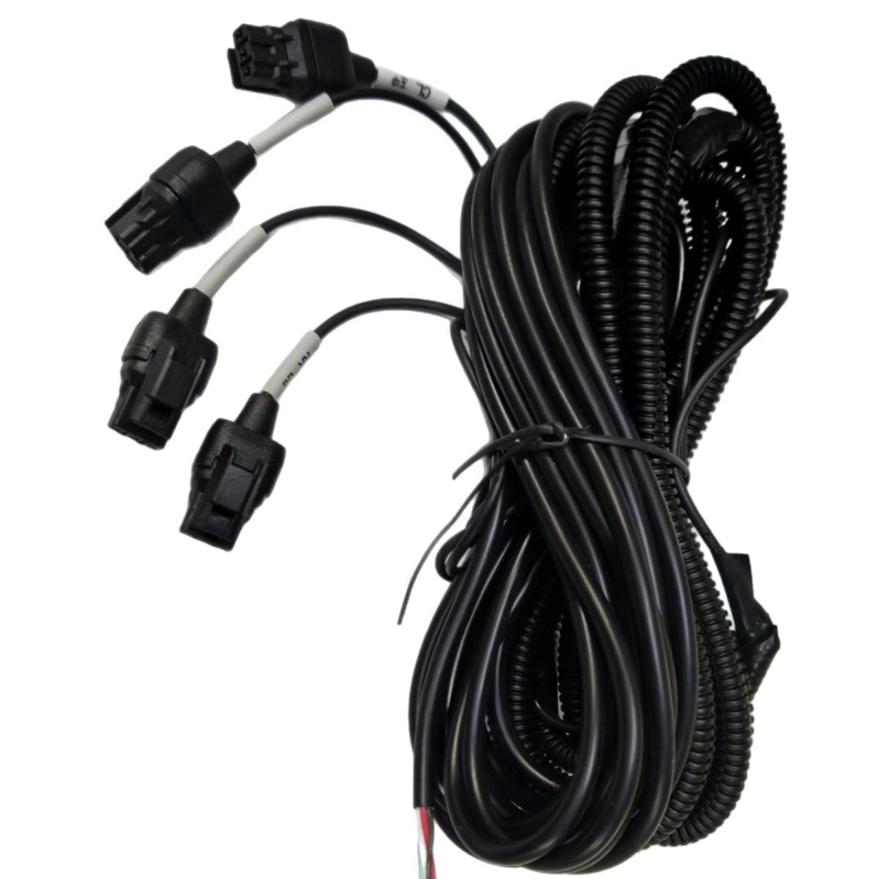 Ckh Cablu radar parcare pentru auto - 12V, 4 sonde, alarmă sonoră, față/spate universal