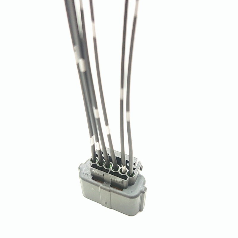 6-pinski priključak za kabelski snop sustava za parkiranje Hyundai/Kia – DJ7063-0.6-21, PA6 najlon, bakar