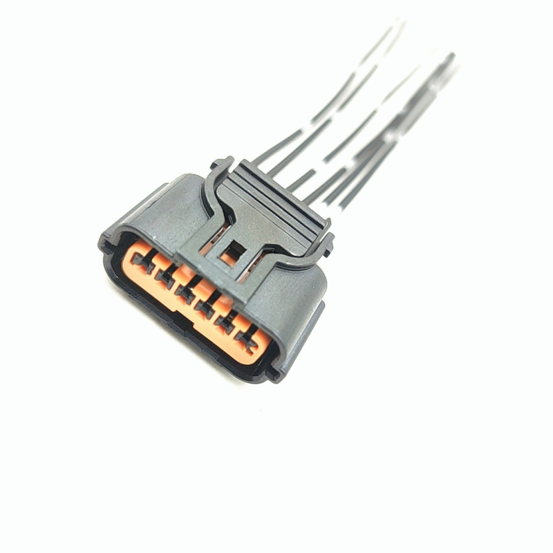 6-pinski priključak za kabelski snop sustava za parkiranje Hyundai/Kia – DJ7063-0.6-21, PA6 najlon, bakar