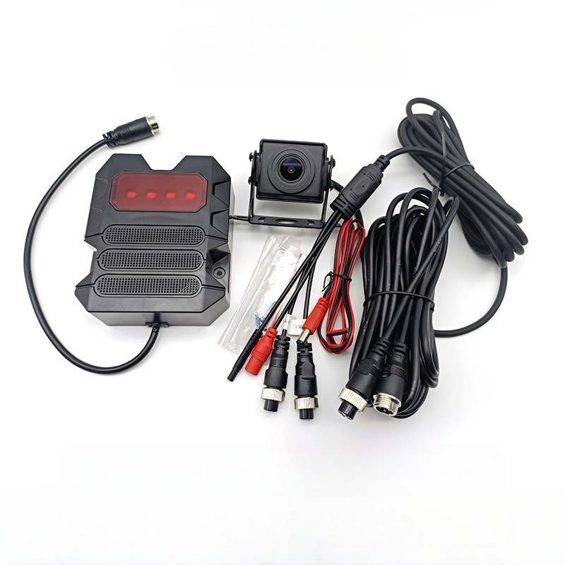 RX-029A LED предупредителна светлина със радар за слепи зони и гласово предупреждение за строителни машини — 36V