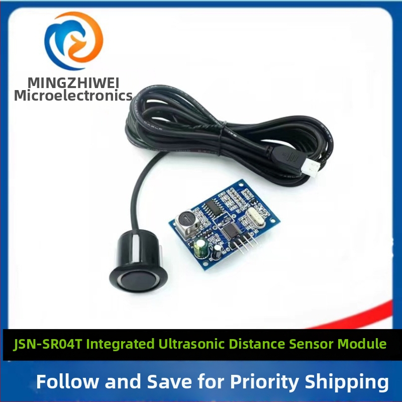 JSN-SR04T Integrált Ultrahangos Távolságmérő Modul Vízálló Hátsó Radar – Ultrahangos Szenzor Modul (Márka: MZW; Sorozat: Ultrasonic; Alkalmazás: Ipari Zóna)