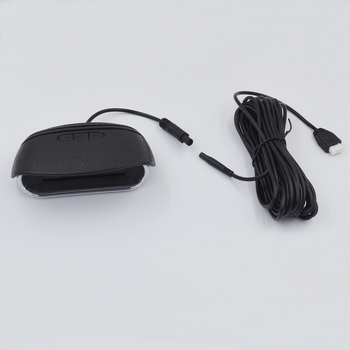 Radar de parcare cu 6 senzori, avertizare vocală și afișaj LCD, 12V, interval de detecție 2,3–0,3 m, alarmă cu patru tonuri, sistem de asistență la parcare