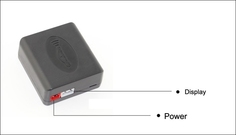 LED hátrameneti radar digitális kijelzővel, 4 szenzorral, 2 m érzékelési tartomány, modell PZ303-X