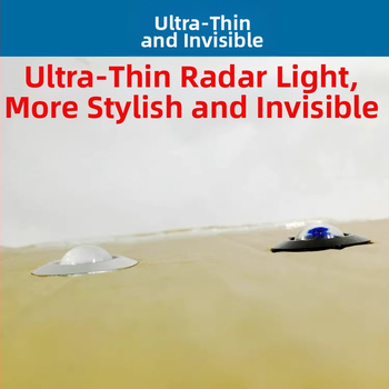 LED автомобилна задна светлина с Eagle Eye радар, 5W, 12V, алуминиева сплав, модел 18.5, universāна