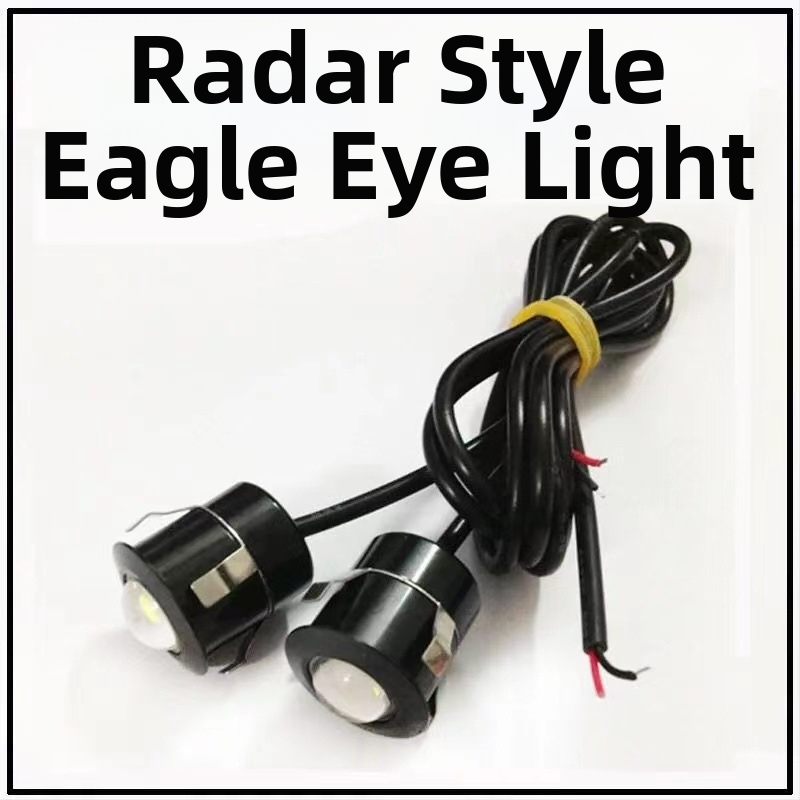 LED автомобилна задна светлина с Eagle Eye радар, 5W, 12V, алуминиева сплав, модел 18.5, universāна