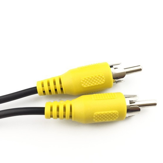 AV RCA audio-video kabel, muško–muški, automobilni produžni kabel za video, kabel za radar za parkiranje