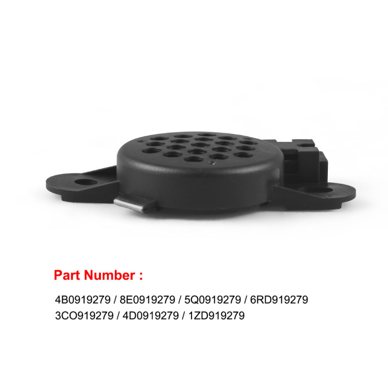 Sirena za radar za povratno parkiranje Dyno Racing – kompatibilno s Audi, VW, Škoda, Seat; metalno; modeli 8E0919279, 4B0919279, 4D0919279, 3C0919279
