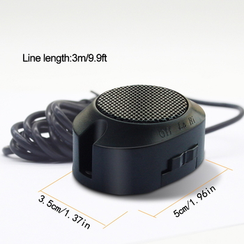 NY2000-8 Ultragarsinis atbulinio važiavimo radaras su 8 jutikliais ir balso įspėjimu, 12V maitinimas