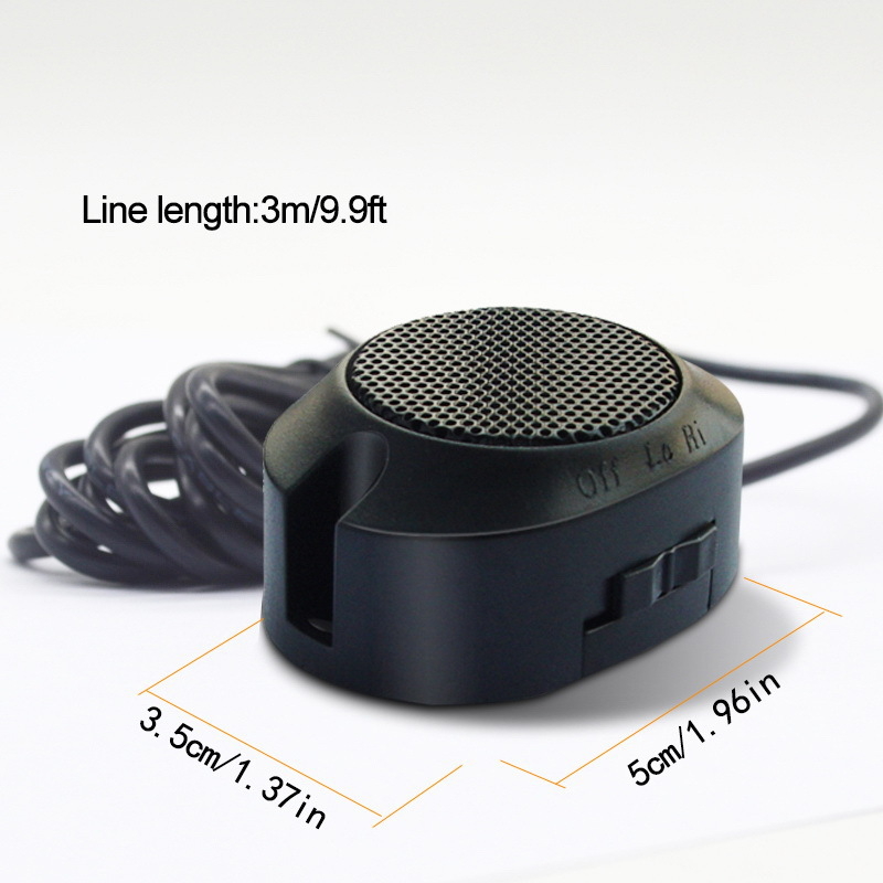 NY2000-8 Ultragarsinis atbulinio važiavimo radaras su 8 jutikliais ir balso įspėjimu, 12V maitinimas