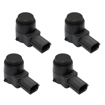 Sada parkovacích senzorov – predné, pomocný senzor a zadný radar, 4 ks, ABS plast