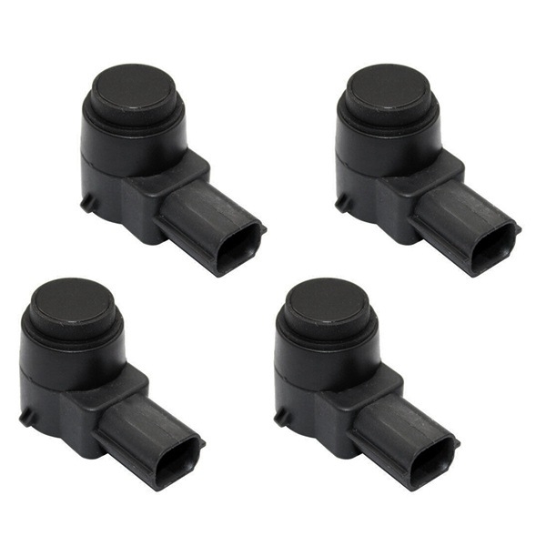 Sada parkovacích senzorov – predné, pomocný senzor a zadný radar, 4 ks, ABS plast