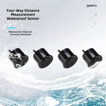 Ultraskaņas distances sensora ar četrmodulu dizainu, daudzvirzienu šķēršļu noteikšana un reversais radars robotauto, izmēri 88x50x32 mm