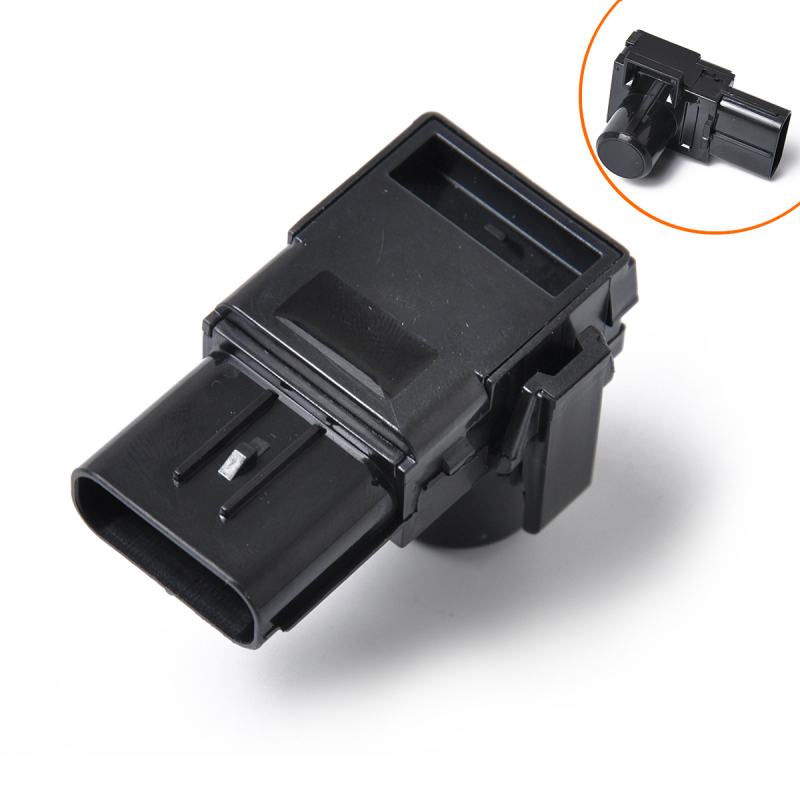 Ултразвуков сензор за задно паркиране — IQIHUI 89341-48010 / 89341-33180, обхват 1–1.2 м, точност 0.3–0.4 м, ABS корпус