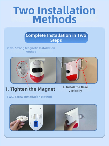 Beihai CT80 Дясна система за аларма на слепи зони за товарни камиони, радар за заден ход на багер, безжичен гласов сигнал