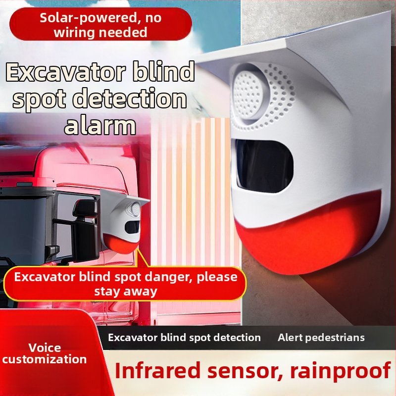 CT80: Labās puses aklās zonas brīdinājuma sistēma un atpakaļradars, bezvadu uzstādīšana, balsu brīdinājumi par ekskavatora griešanās rādiusu