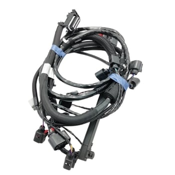 Кабелен възел за заден радар и броня на електрически превозни средства, екологично чист мед, IATF16949 сертификация, контактен материал: Cu PA66 PVC, конектор: по чертеж, електронна линия QB-D