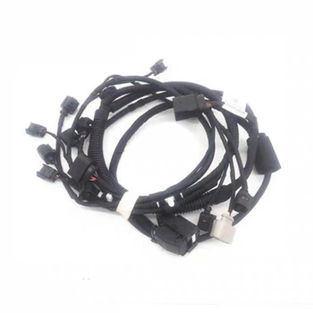 Кабелен възел за заден радар и броня на електрически превозни средства, екологично чист мед, IATF16949 сертификация, контактен материал: Cu PA66 PVC, конектор: по чертеж, електронна линия QB-D