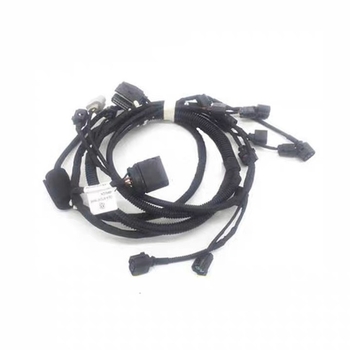 Кабелен възел за заден радар и броня на електрически превозни средства, екологично чист мед, IATF16949 сертификация, контактен материал: Cu PA66 PVC, конектор: по чертеж, електронна линия QB-D