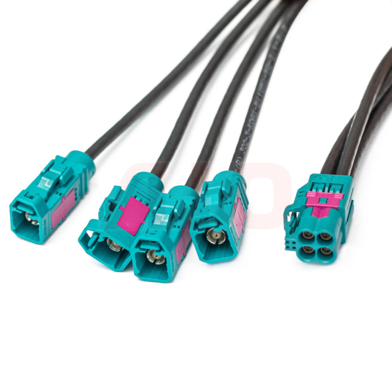 Z-tip 4-u-1 mini kabel Fakra-Fakra za automobilsku kameru s 360° radarom za vožnju unazad