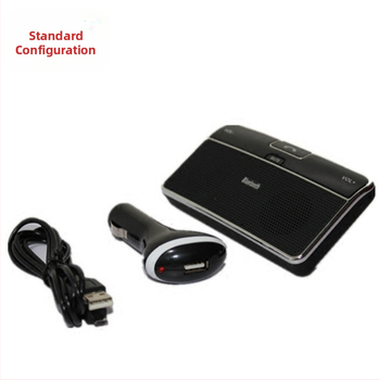 Bluetooth hands-free pre auto s montážou na slnečnú clonu, CSR4.0LD-168, Zebao Gold, ABS