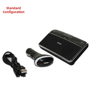LD168 Bluetooth hands-free do auta, montáž na slnečnú clonu, bezdrôtový, vstup 3.7V, kompatibilný so všetkými telefónmi