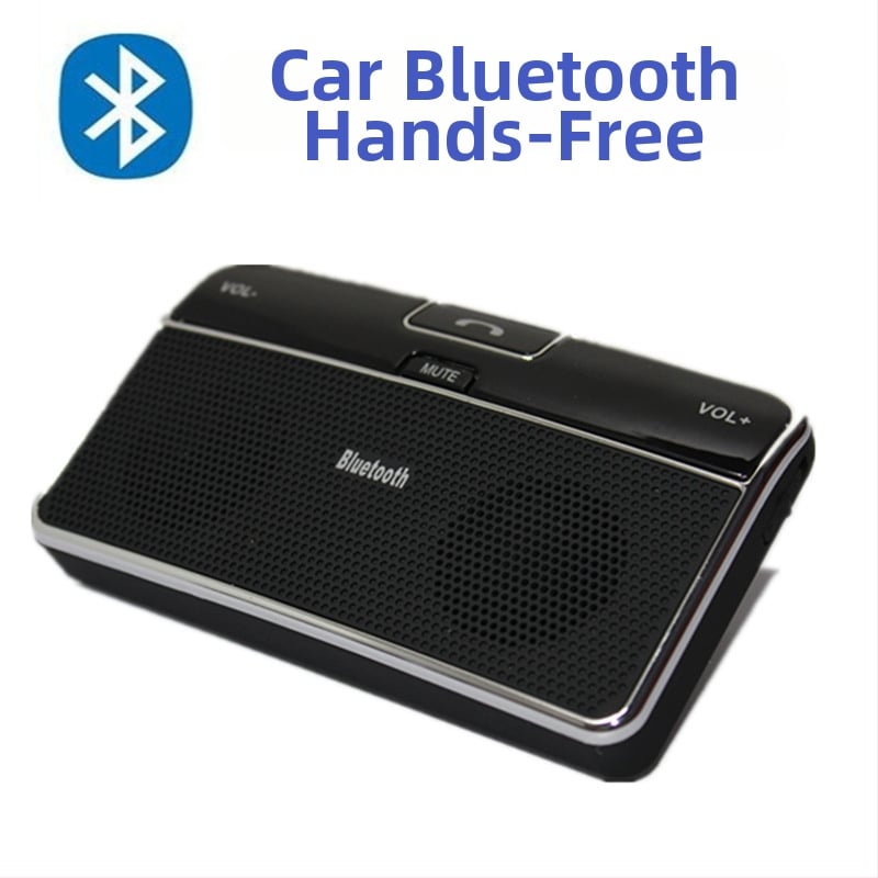 LD168 Bluetooth hands-free do auta, montáž na slnečnú clonu, bezdrôtový, vstup 3.7V, kompatibilný so všetkými telefónmi