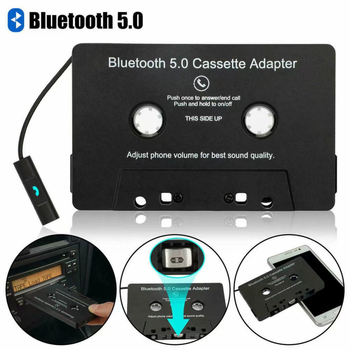 Automobilski Bluetooth pretvarač kasete MP3 player, model E00011, marka ekeai, ABS materijal, napajanje 5V