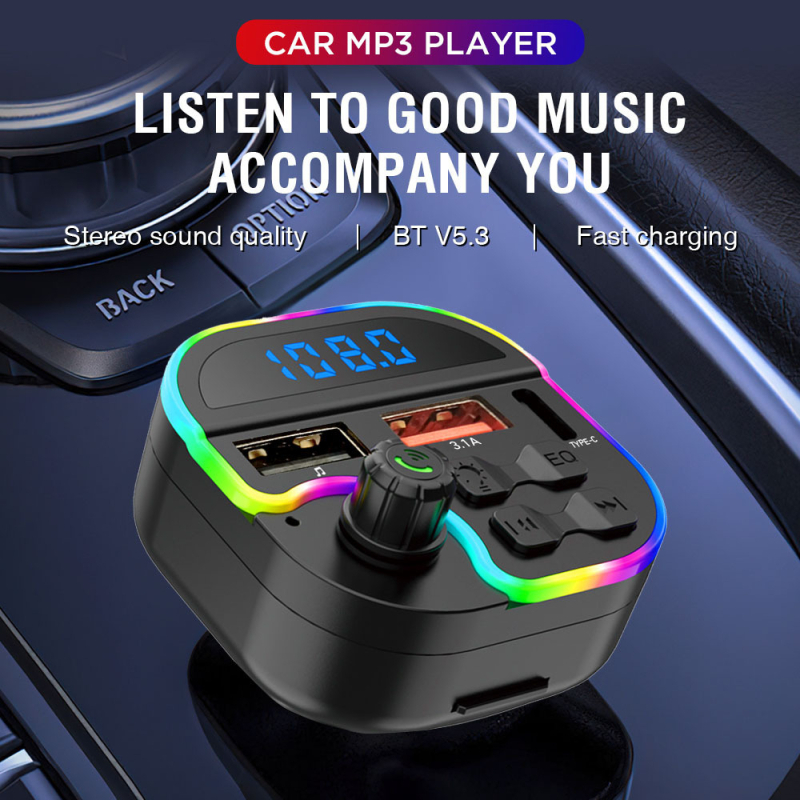 Automobilski Bluetooth MP3 player s Hands-Free pozivom, USB MP3 reprodukcija, 2,0-inčni zaslon, 12V napajanje, model M53