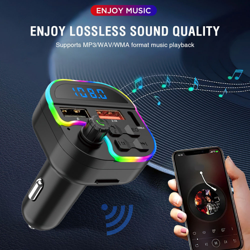 Automobilski Bluetooth MP3 player s Hands-Free pozivom, USB MP3 reprodukcija, 2,0-inčni zaslon, 12V napajanje, model M53