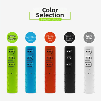 Aut Bluetooth hands-free prijímač s 3.5 mm AUX, klip-on prenosný MP3 prehrávač, vstup 5V, frekvenčné rozpätie 20 Hz–20 kHz, mikrofón -38 dB