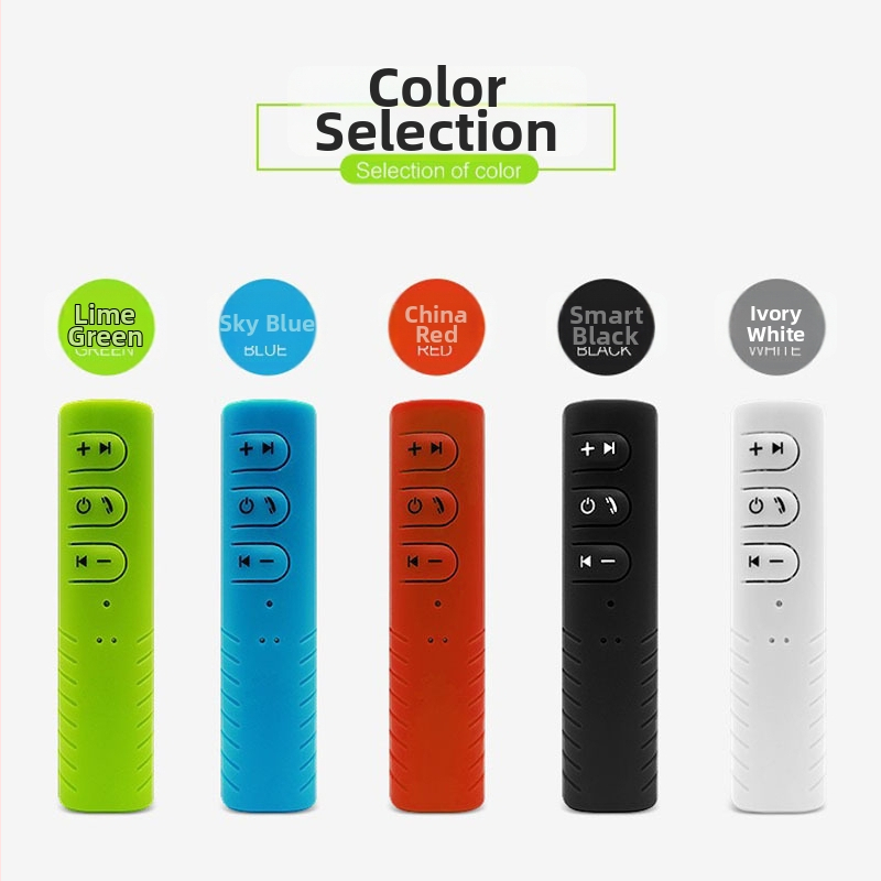 Aut Bluetooth hands-free prijímač s 3.5 mm AUX, klip-on prenosný MP3 prehrávač, vstup 5V, frekvenčné rozpätie 20 Hz–20 kHz, mikrofón -38 dB