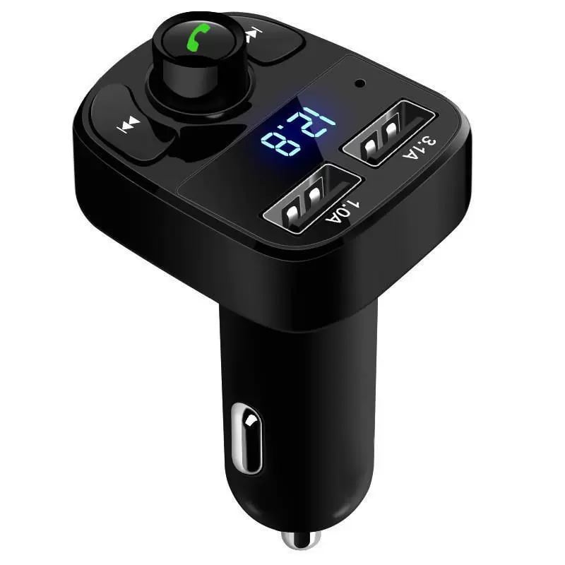 X8 automobilski Bluetooth prijemnik s hands-free razgovorom i MP3 reprodukcijom, USB napajanje 12–24V