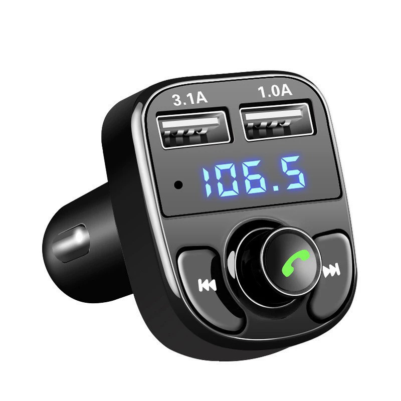 X8 automobilski Bluetooth prijemnik s hands-free razgovorom i MP3 reprodukcijom, USB napajanje 12–24V