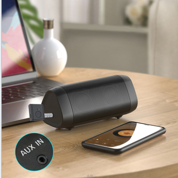 Bluetooth automobiliui belaidis hands-free imtuvas su 3.5mm AUX, Bluetooth išvestis, Tiesioginis montavimas, Pritaikytas apdorojimas, Suderinamas su Bluetooth ir AUX įrenginiais