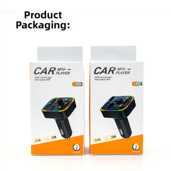 Automobilový Bluetooth MP3 prehrávač s USB, FM rádio, napájanie 12–24V, model M3