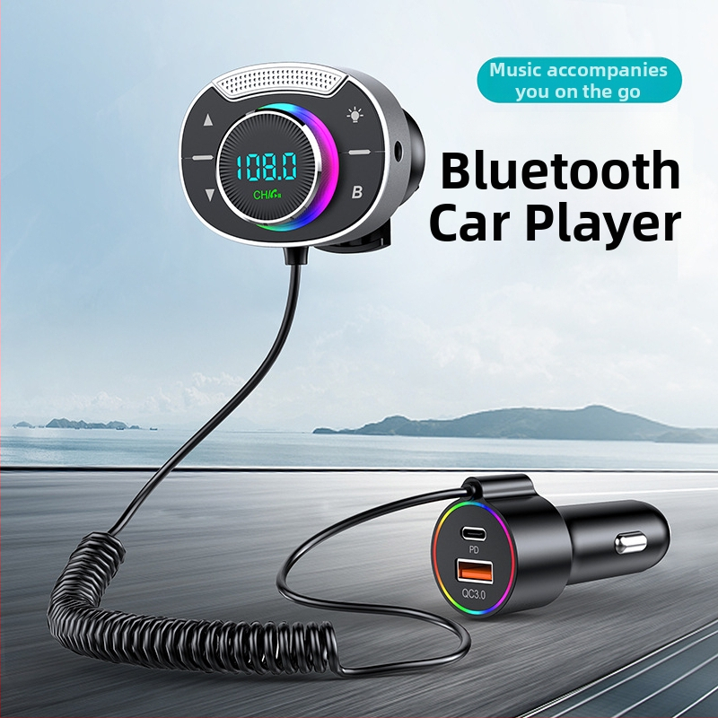 Automobilni Bluetooth FM transmiter s MP3 playerom, detekcija napona, QC3.0 brzo punjenje, PD30W brzo punjenje, model T86