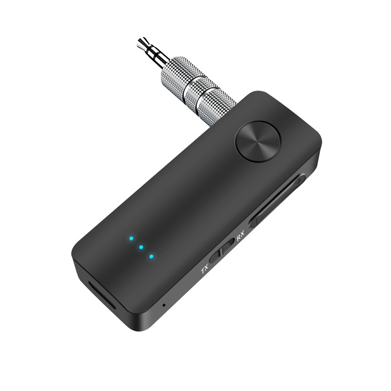 Automobilski bežični Bluetooth prijemnik s AUX 3,5 mm, model T66, Bluetooth 5.3, plug-and-play, domet 10 m