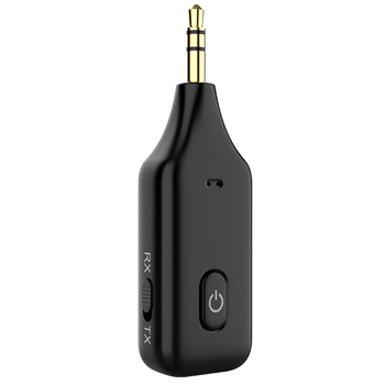3-u-1 Bluetooth prijemnik/emit er/adapter za 3,5 mm AUX, model A60, Plug and Play, Bluetooth 5.1, bez vanjskog napajanja, domet do 15 m