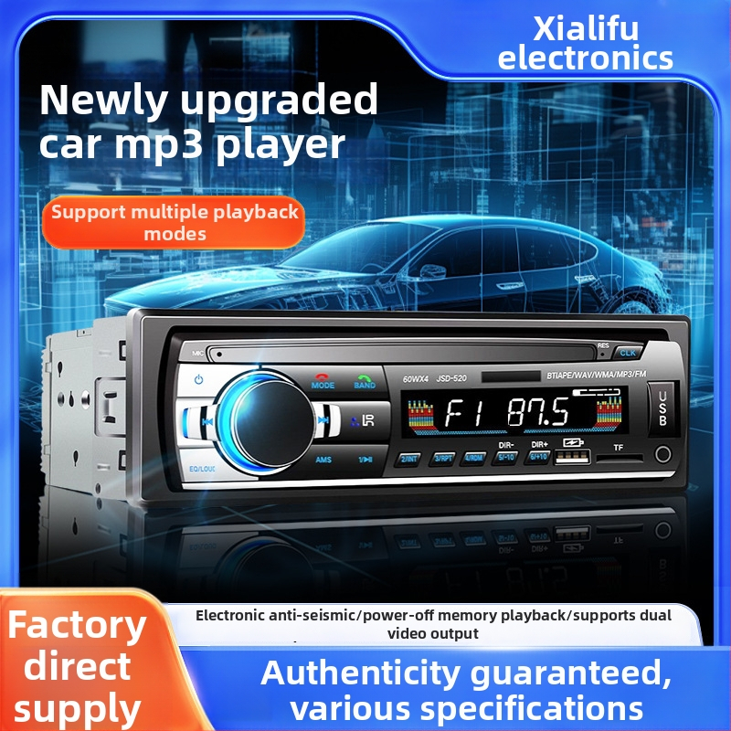 MP3 prehrávač do auta s Bluetooth, slot na kartu, OLED displej, 12V napájanie, model 6900