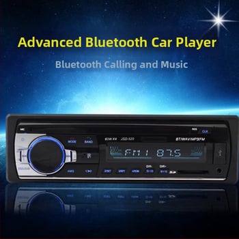 Bluetooth auto player, model JSD520; metalni i plastični dijelovi; težina 0,385 kg; bez memorije
