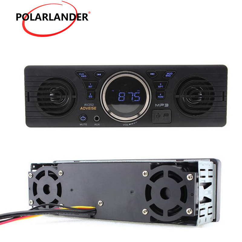 Polarlander AV252 auto MP3 player, 12V napajanje, FM radio, bez memorije, bez zaslona